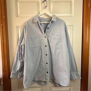 J. Crew Factory Corduroy Button Up